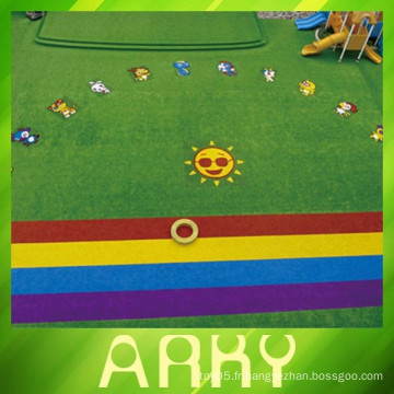 Arky Green Relaxation Artificial Grass Design